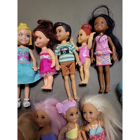 Barbie Little Sister Kelly Chelsea Friend Dolls Lot Tommy - Picture 9 of 9